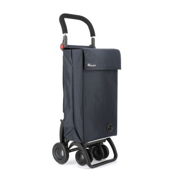 Carro de Compra Impermeable 6 Ruedas Metal y Poliéster GIMI Tris 52 l -  Gris