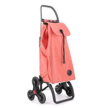 Carro Rolser I-max Mf 6 Ruedas Sube Escaleras Plegable - Coral