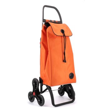 Carro Rolser I-max Mf 6 Ruedas Sube Escaleras Plegable - Naranja