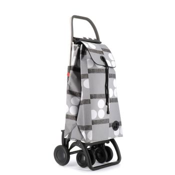 Carro Rolser I-max Logos 4 Ruedas 2 Giratorias Plegable - Gris