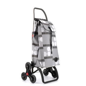 Carro Rolser I-max Logos 6 Ruedas Sube Escaleras Plegable - Gris