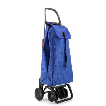 Carro Rolser I-max Ona 4 Ruedas 2 Giratorias Plegable - Azul