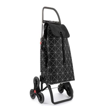 Carro Rolser I-max Star 6 Ruedas Sube Escaleras Plegable - Blanco