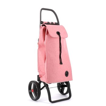 Carro Rolser I-max Tweed 2 Ruedas Grandes Plegable - Coral