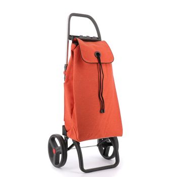 Carro Rolser I-max Ecoimax 2 Ruedas Grandes Plegable - Mandarina