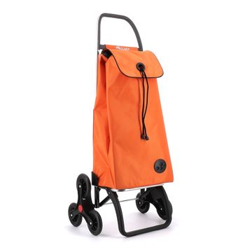 Carro Rolser I-max Mf 6 Ruedas Sube Escaleras - Naranja