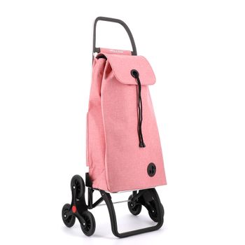 Carro Rolser I-max Tweed 6 Ruedas Sube Escaleras - Coral