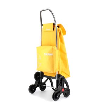 Carro Rolser I-max Termo Zen 6 Ruedas Sube Escaleras - Amarillo