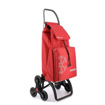 Carro Rolser Saquet Termo Ln 6 Ruedas Sube Escaleras - Rojo