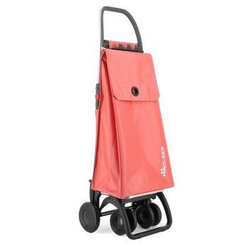 Carro Rolser Akanto Mf 4 Ruedas 2 Giratorias Plegable - Coral