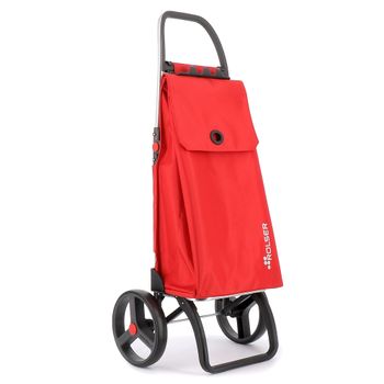 Carro Rolser Akanto Mf 2 Ruedas Grandes Plegable - Rojo