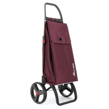 Carro Rolser Akanto Mf 2 Ruedas Grandes Plegable - Burdeos