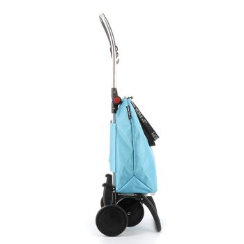 Carro Rolser Mini Bag Plus Mf 4 Ruedas Plegable - Celeste