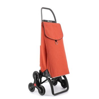 Carro Rolser Ecopep 6 Ruedas Sube Escaleras - Mandarina