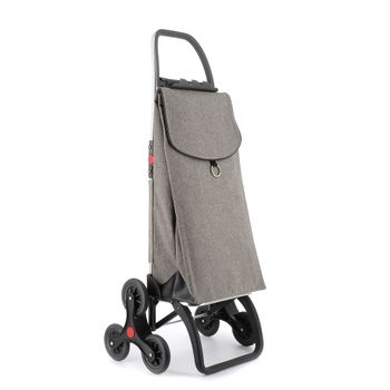 Carro Rolser Ecopep 6 Ruedas Sube Escaleras Plegable - Granito