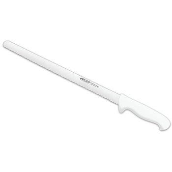 Cuchillo Pastelero Acero Inoxidable Arcos 2900 350 Mm Color Blanco