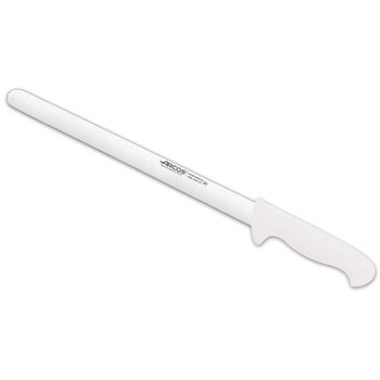 Cuchillo Para Fiambre Acero Inoxidable Arcos 2900 300 Mm Color Blanco