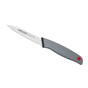 Cuchillo Mondador Acero Inoxidable Arcos Colour Prof 100 Mm Color Gris