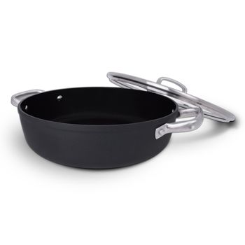 Arcos Serie Samoa, Wok Antiadherente 28x28 cm, Aluminio Forjado, Apta  cualquier cocina, Mango Acero Inoxidable Efecto Frio, Sistema ahorro  energético, Apta lavavajillas, Color Negro (717500) : : Hogar y  cocina