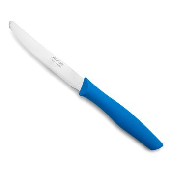 Cuchillo De Mesa Acero Inoxidable Arcos Nova 110 Mm Color Azul