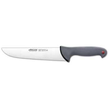 Cuchillo Carnicero Acero Inoxidable Arcos Colour Prof 250 Mm Gris