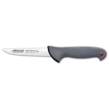 Cuchillo Carnicero Acero Inoxidable Arcos Colour Prof 130 Mm Gris