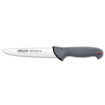 Cuchillo Carnicero Acero Inoxidable Arcos Colour Prof 160 Mm Gris