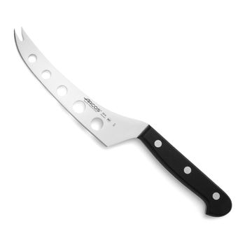 Cuchillo Queso Acero Inoxidable Arcos Universal 145 Mm Color Negro