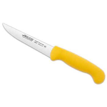 Cuchillo Para Verduras Acero Inoxidable Arcos 2900 100 Mm Amarillo