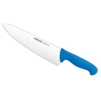 Cuchillo Chef Acero Inoxidable Arcos 2900 250 Mm Color Azul