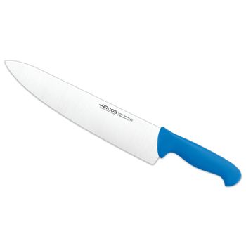 Cuchillo Chef Acero Inoxidable Arcos 2900 300 Mm Color Azul