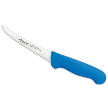 Cuchillo Deshuesador Acero Inoxidable Arcos 2900 140 Mm Color Azul