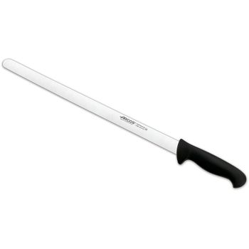 Cuchillo Jamonero Flexible Alveolado negro Inox 260 mm