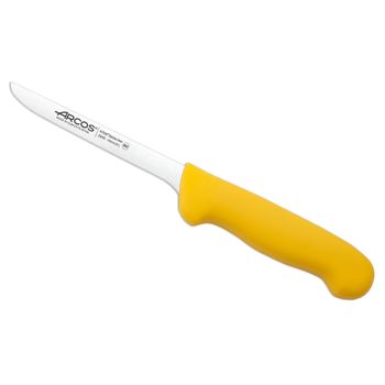 3 Claveles Proflex - Cuchillo Profesional Deshuesador Estrecho 18 Cm  Microban. Amarillo con Ofertas en Carrefour