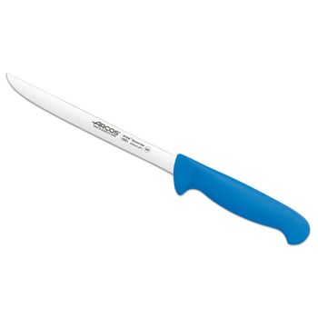 Cuchillo Fileteador Acero Inoxidable Arcos 2900 200 Mm Color Azul