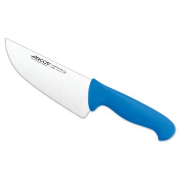 Cuchillo Carnicero Acero Inoxidable Arcos 2900 170 Mm Color Azul