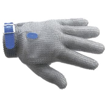 Guantes De Seguridad Acero Inoxidable Arcos Guantes Seguridad L Gris