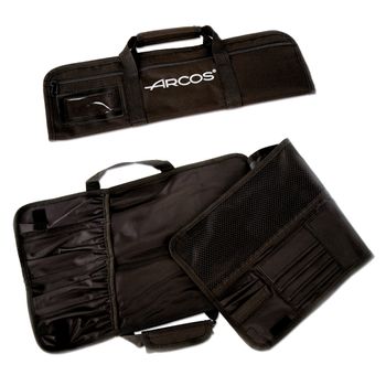 Bolsa Portacuchillos Poliester Arcos Bolsa Cuchillos 460x275 Mm Negro