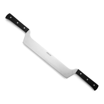 Cuchillo Jamonero con alveolos Serie Universal 240 mm Negro