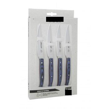 Arcos Juego Cuchillos Carne, Cuchillo Chuleteros, Cuchillos Carne Arcos, Cuchillos  Arcos De Mesa, 6 Uds, Hoja 110 Mm, Acero Inoxidable, Mango Nylon, Apto  Lavavajillas, Envase Ecológico con Ofertas en Carrefour