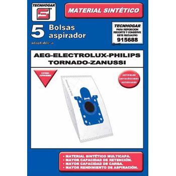 Bolsa Aspirador Papel Aeg-elect-philips Tecnhogar