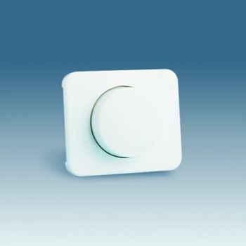 Placa Y Boton Dimmer Gris Simon 75054-35