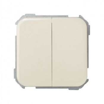 INTERRUPTOR DOBLE ESTANCO IP55 19044 - ESTANCO (EXTERIOR)