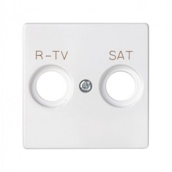 Tapa Toma R-tv + Sat Blanco Simon 82097-30