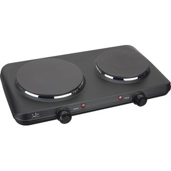 Cocina Electrica Negra 2 Fuego 1500 W - Jata - Ce220