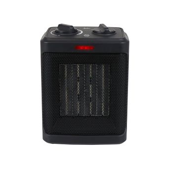 Calefactor De Enchufe 400w, Calefactor Cerámico, Bajo Consumo, Calefactor  Baño, Calefactor Eléctrico, Calefactor Pequeño Negro Negro con Ofertas en  Carrefour