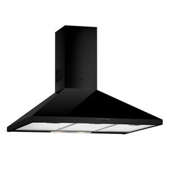 Campana  Teka 40460400 DBB 60 NEGRA, Decorativa, 3 velocidades, 60 cm  Ancho, Potencia de 440 m³/h