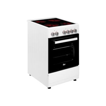 Cocina Vitrocerámica Teka Fs5024vewh Vitro Blanco