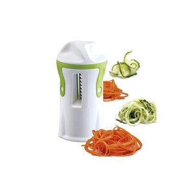  Ourokhome Espiralizador de espaguetis para hacer fideos de  calabacín, cortador de verduras de 5 cuchillas para fideos vegetales y  chips rizados : Hogar y Cocina