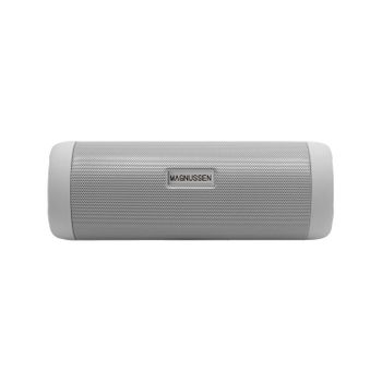 Magnussen S2 Silver - Altavoz Bluetooth - Resistente Salpicaduras Agua - Powerbank - Linterna